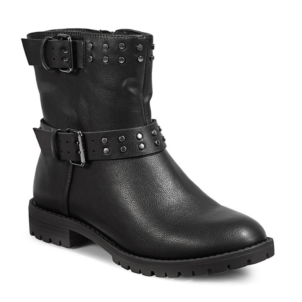 LAST ONE AVAILABLE!! New Women's Lexi & Abbie Studded Moto Boots Size 6